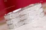 Best Replica Cartier LOVE Full Diamond Bracelet New Style